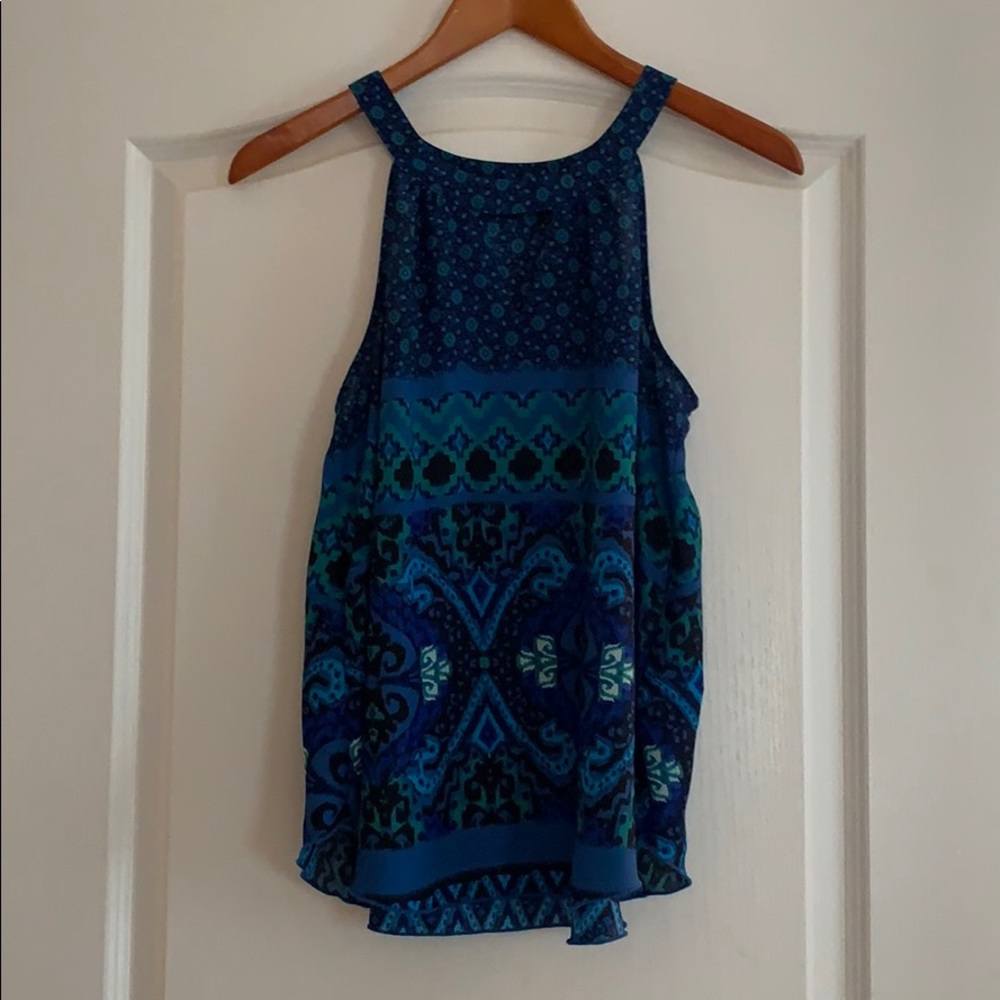 Flowy Express Small blue keyhole tank